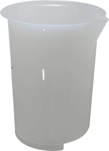 Bel-Art - 5,000 ml Polypropylene Beaker - 8-1/4" Diam x 10-1/4" High - Exact Tool & Supply