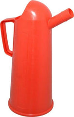 Bel-Art - 2 L Pitcher - Polypropylene, Red, 12" High x 5-1/8" Diam - Exact Tool & Supply