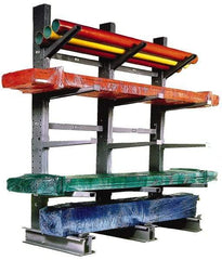 Made in USA - 42 Inches Long, Series 2K, Heavy Duty, Straight Arm - Without Lip, 1,400 Lb. Load Limit - Exact Tool & Supply