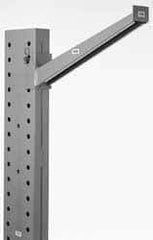 Made in USA - 36 Inches Long, Series 2K Incline Arm - With Lip, 800 Lb. Load Limit - Exact Tool & Supply