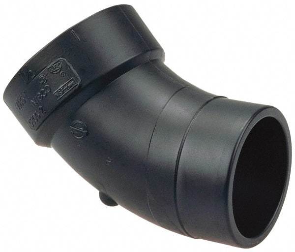 NIBCO - 6", ABS Drain, Waste & Vent Pipe - Spig x Hub - Exact Tool & Supply