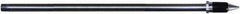 Coilhose Pneumatics - Blow Gun Extension Tube with High Flow Tip - 1/2-27 UNS, 24" Long, Aluminum - Exact Tool & Supply