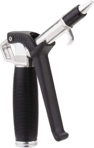 Coilhose Pneumatics - 150 Max psi High Volume Safety Nozzle Pistol Grip Blow Gun - 1/4 NPT, Aluminum - Exact Tool & Supply