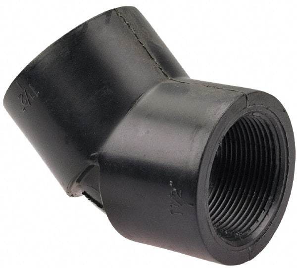 NIBCO - 2" Polypropylene Plastic Pipe Fitting - FPT x FPT End Connections - Exact Tool & Supply