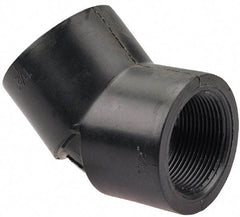 NIBCO - 2" Polypropylene Plastic Pipe Fitting - FPT x FPT End Connections - Exact Tool & Supply
