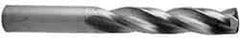 Guhring - 9.9mm 150° Solid Carbide Jobber Drill - Bright Finish, Right Hand Cut, Spiral Flute, Straight Shank, 89mm OAL, Standard Point - Exact Tool & Supply
