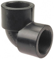 NIBCO - 1" Polypropylene Plastic Pipe Fitting - FPT x FPT End Connections - Exact Tool & Supply