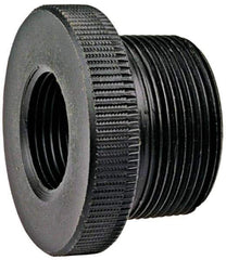 NIBCO - 3/4 x 1/2" Polypropylene Plastic Pipe Flush Reducer Bushing - Schedule 80, MPT x FPT End Connections - Exact Tool & Supply