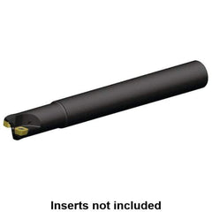 Kennametal - 1-1/4" Cutting Diam, 1-1/4" Shank Diam, Straight Shank Indexable Copy End Mill - 3 Inserts, XDLT0904 Insert, C7792VXD09CA1.25Z03R3 Toolholder - Exact Tool & Supply