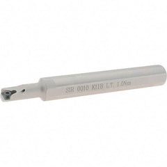 Iscar - Internal Thread, Right Hand Cut, 16mm Shank Width x 16mm Shank Height Indexable Threading Toolholder - 125mm OAL, Various Insert Compatibility, SI Toolholder, Series SIR - Exact Tool & Supply