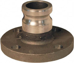 Dixon Valve & Coupling - 2-1/2" Aluminum Cam & Groove Suction & Discharge Hose Male Adapter Female NPT Thread - Part A, 2-1/2" Thread, 150 Max psi - Exact Tool & Supply