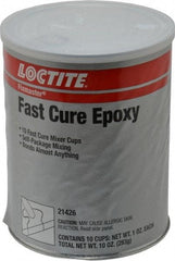 Loctite - 1 oz Can Two Part Epoxy - 5 min Working Time, 1,955 psi Shear Strength, Series Fixmaster - Exact Tool & Supply