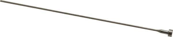 Gibraltar - 1/16" Pin Diam, 1/4" Head Diam x 1/8" Head Height, 6" OAL, Shoulder Ejector Pin - Steel, 5-1/2" Pin Length - Exact Tool & Supply