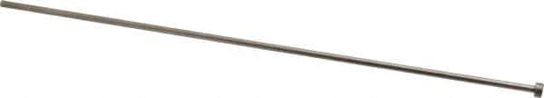Gibraltar - 3/16" Pin Diam, 3/8" Head Diam x 3/16" Head Height, 14" OAL, Straight Ejector Pin - Steel, 13-13/16" Pin Length - Exact Tool & Supply