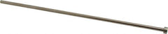 Gibraltar - 13/64" Pin Diam, 3/8" Head Diam x 3/16" Head Height, 10" OAL, Straight Ejector Pin - Steel, 9-13/16" Pin Length - Exact Tool & Supply