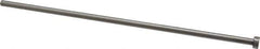 Gibraltar - 1/4" Pin Diam, 7/16" Head Diam x 3/16" Head Height, 10" OAL, Straight Ejector Pin - Steel, 9-13/16" Pin Length - Exact Tool & Supply