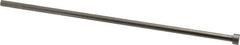 Gibraltar - 17/64" Pin Diam, 7/16" Head Diam x 1/4" Head Height, 10" OAL, Straight Ejector Pin - Steel, 9-3/4" Pin Length - Exact Tool & Supply