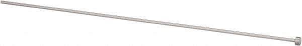 Gibraltar - 3/32" Pin Diam, 1/4" Head Diam x 1/8" Head Height, 10" OAL, Hard Core Pin - Steel, 9-7/8" Pin Length - Exact Tool & Supply