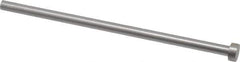 Gibraltar - 1/4" Pin Diam, 7/16" Head Diam x 3/16" Head Height, 6" OAL, Hard Core Pin - Steel, 5-13/16" Pin Length - Exact Tool & Supply