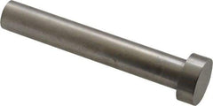 Gibraltar - 7/16" Pin Diam, 11/16" Head Diam x 1/4" Head Height, 3" OAL, Hard Core Pin - Steel, 2-3/4" Pin Length - Exact Tool & Supply