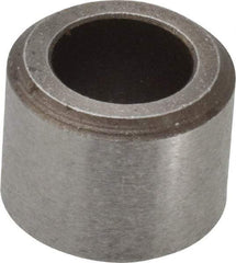 Made in USA - 0.385" ID x 0.6252" OD, Die & Mold Tubular Dowel - 1/2" OAL, Carbon Steel - Exact Tool & Supply