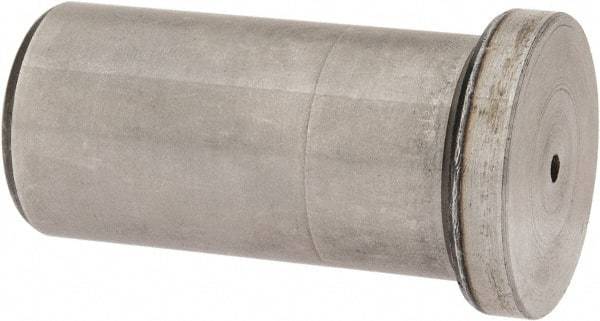 Gibraltar - 0.999" Pin Diam, 2-1/4" OAL, Steel, Die & Mold Leader Pin - 1.24" Head Diam x 1/4" Head Height, +0.0000/-0.0600 OAL Tolerance - Exact Tool & Supply