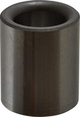 Made in USA - 1-3/8" OAL, 3/4" ID, 1-1/8" Body Diam, Heat Treated Steel, Die & Mold Straight Bushing - Self Lubricating - Exact Tool & Supply