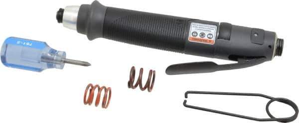 Ingersoll-Rand - 1/4" Bit Holder, 1,000 RPM, Inline Handle Air Screwdriver - 3 to 40 In/Lb Torque, 16 CFM - Exact Tool & Supply