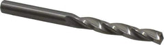 Guhring - #3 150° Solid Carbide Jobber Drill - Bright Finish, Right Hand Cut, Spiral Flute, Straight Shank, 66mm OAL, Standard Point - Exact Tool & Supply