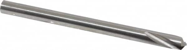 Guhring - 4mm Body Diam, 120°, 55mm OAL, High Speed Steel Spotting Drill - Exact Tool & Supply