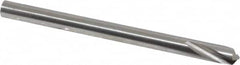 Guhring - 4mm Body Diam, 120°, 55mm OAL, High Speed Steel Spotting Drill - Exact Tool & Supply