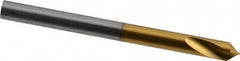 Guhring - 5mm Body Diam, 90°, 62mm OAL, High Speed Steel Spotting Drill - Exact Tool & Supply