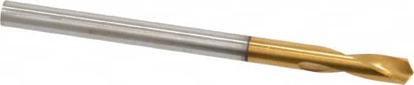 Guhring - 3mm Body Diam, 120°, 46mm OAL, High Speed Steel Spotting Drill - Exact Tool & Supply