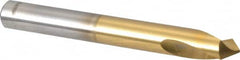 Guhring - 10mm Body Diam, 120°, 89mm OAL, High Speed Steel Spotting Drill - Exact Tool & Supply
