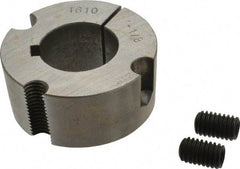 Browning - 1-1/8" Bore, 3/8 x 5/8 Thread, Tapered Lock Sprocket Bushing - Exact Tool & Supply