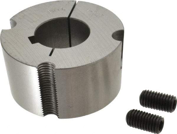 Browning - 1-1/2" Bore, 1/2 x 1 Thread, Tapered Lock Sprocket Bushing - Exact Tool & Supply