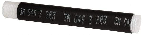 3M - 305mm Long, 2:1, EPDM Rubber Cold Shrink Electrical Tubing - Black - Exact Tool & Supply