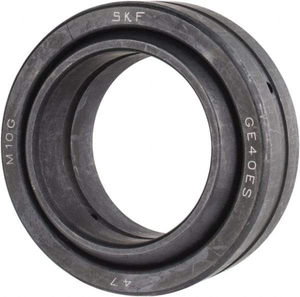 SKF - 40mm Bore Diam, 22,500 Lb Dynamic Capacity, Spherical Plain Bearing - 112,500 Lb Static Load Capacity - Exact Tool & Supply