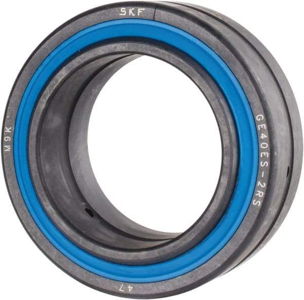 SKF - 40mm Bore Diam, 22,500 Lb Dynamic Capacity, Spherical Plain Bearing - 112,500 Lb Static Load Capacity - Exact Tool & Supply