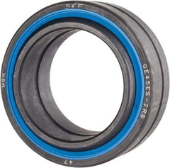SKF - 45mm Bore Diam, 28,575 Lb Dynamic Capacity, Spherical Plain Bearing - 144,000 Lb Static Load Capacity - Exact Tool & Supply