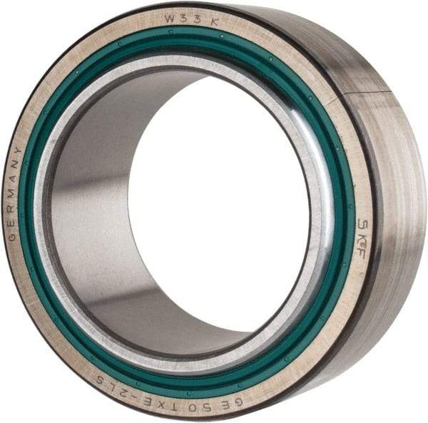 SKF - 50mm Bore Diam, 49,500 Lb Dynamic Capacity, Spherical Plain Bearing - 99,000 Lb Static Load Capacity - Exact Tool & Supply