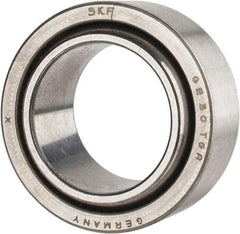 SKF - 30mm Bore Diam, 19,798 Lb Dynamic Capacity, Spherical Plain Bearing - 39,595 Lb Static Load Capacity - Exact Tool & Supply