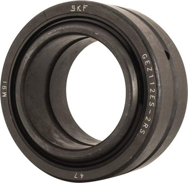 SKF - 1-3/4" Bore Diam, 38,250 Lb Dynamic Capacity, Spherical Plain Bearing - 2-13/16" OD, 1-17/32" Thick, 114,750 Lb Static Load Capacity - Exact Tool & Supply