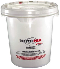 Recyclepak - 15 Inch Deep, Ballast Bucket - 15 Inch Diameter, 69 Lb. Capacity, 5 Gallon Pail - Exact Tool & Supply