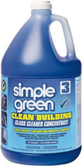 Simple Green - 1 Gal Bottle Unscented Glass Cleaner - Concentrated, Use on Glass Surfaces - Exact Tool & Supply