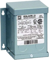 Square D - 120 x 240 Input Volt, 16/32 Output Volt, 60 Hz, 3R NEMA Rated, Buck Boost Transformer - 1 Phase, RoHS Compliant - Exact Tool & Supply
