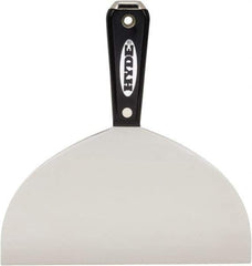 Hyde Tools - 8" Wide Flexible Blade Carbon Steel Joint Knife - Flexible, Nylon Handle - Exact Tool & Supply