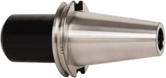 Interstate - CAT50 Taper Shank 1-3/4" Hole End Mill Holder/Adapter - 2-1/2" Nose Diam, 4" Projection - Exact Tool & Supply