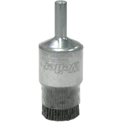 Burr-Rx 3/4″ Coated-Cup End Brush, .026/120CG Crimped Fill - Exact Tool & Supply