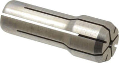 Kennametal - 0.0591 Inch, 0.7 to 1.5 mm Collet Capacity, Series DA300 Double Angle Collet - 1 Inch Overall Length, 3/8 Inch Overall Diameter, 0.001 Inch TIR - Exact Tool & Supply